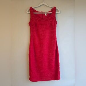 Elegant Red Sleeveless Dress